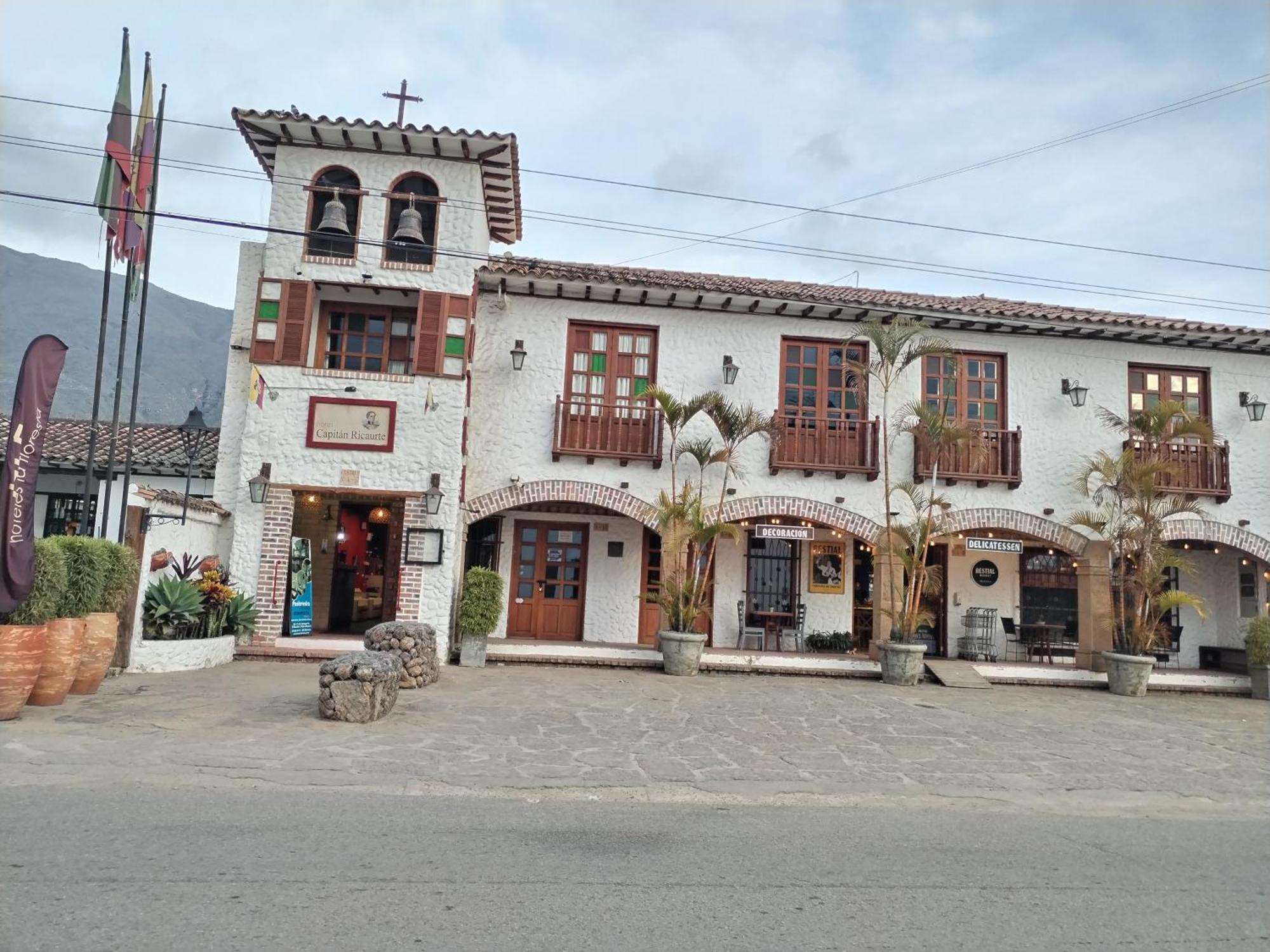 Hotel Capitan Ricaurte Villa de Leyva Exterior photo